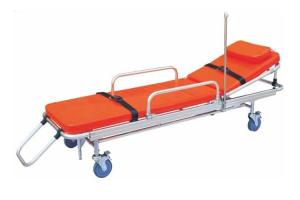 Buy cheap Emergency Rescue Ambulance Folding Wheelchair Ambulance Stretcher With Wheels product