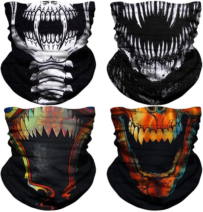 Winter Merino Wool Warm Printed Multifunctional Headwear