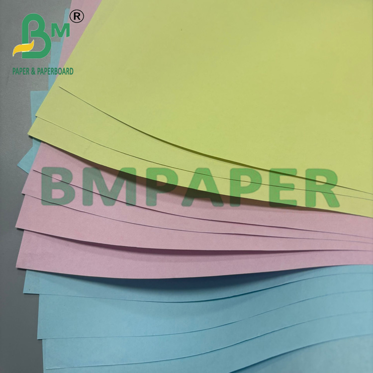 60g NCR Carbonless Copy Paper CB CFB CF Harmless Virgin Wood Pulp Card
