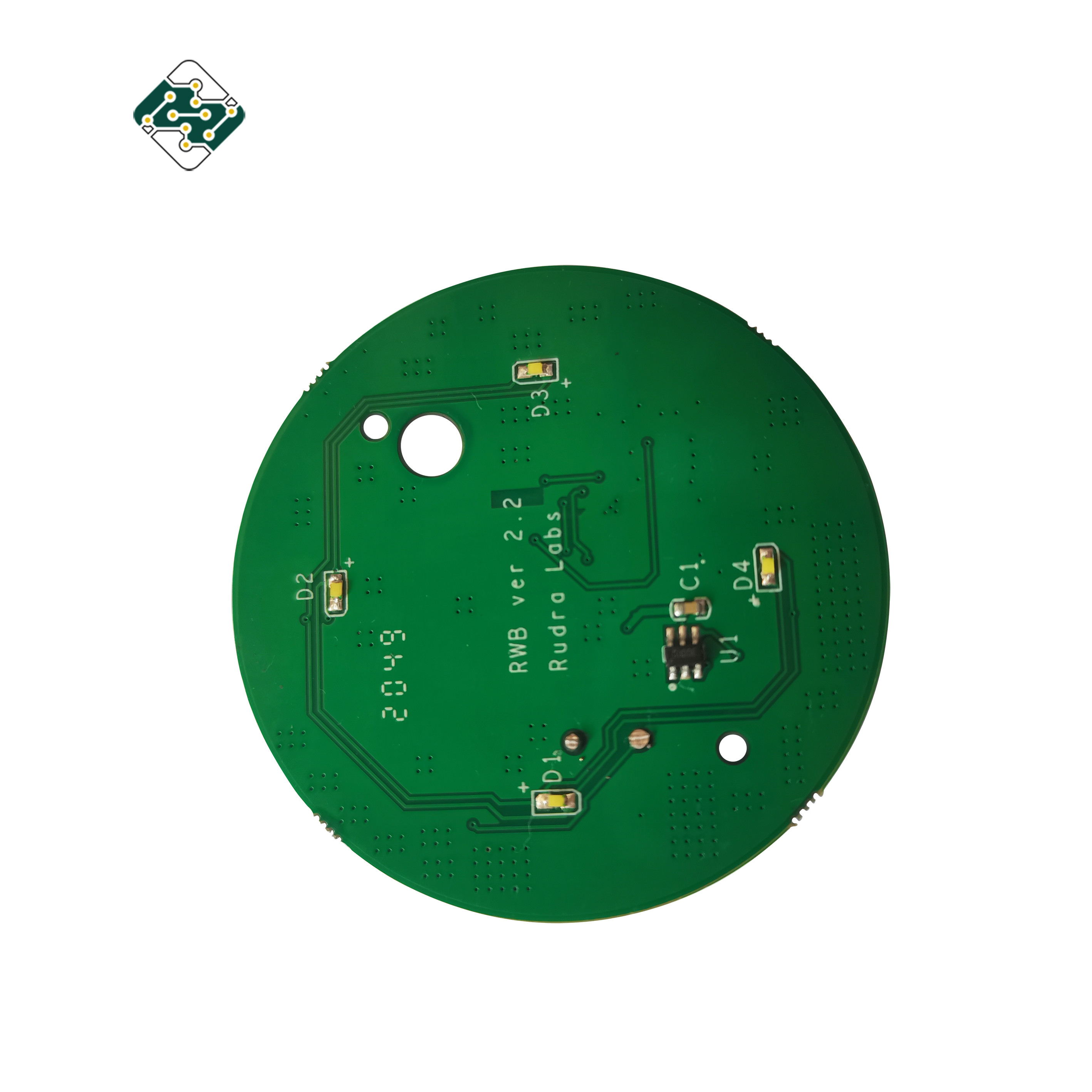 Double Sided Durable PCBA PCB Assembly , Nickle Electronic Printed Circuit Board