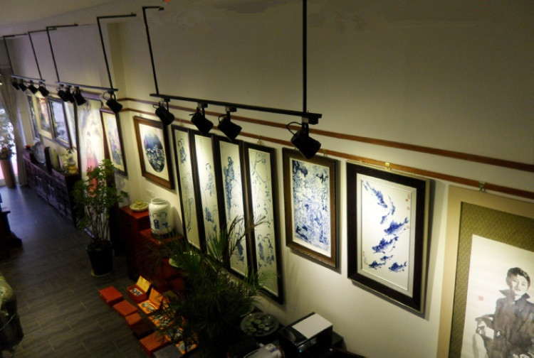 New product euro dimmable cob 30w led track light for art gallery lighting