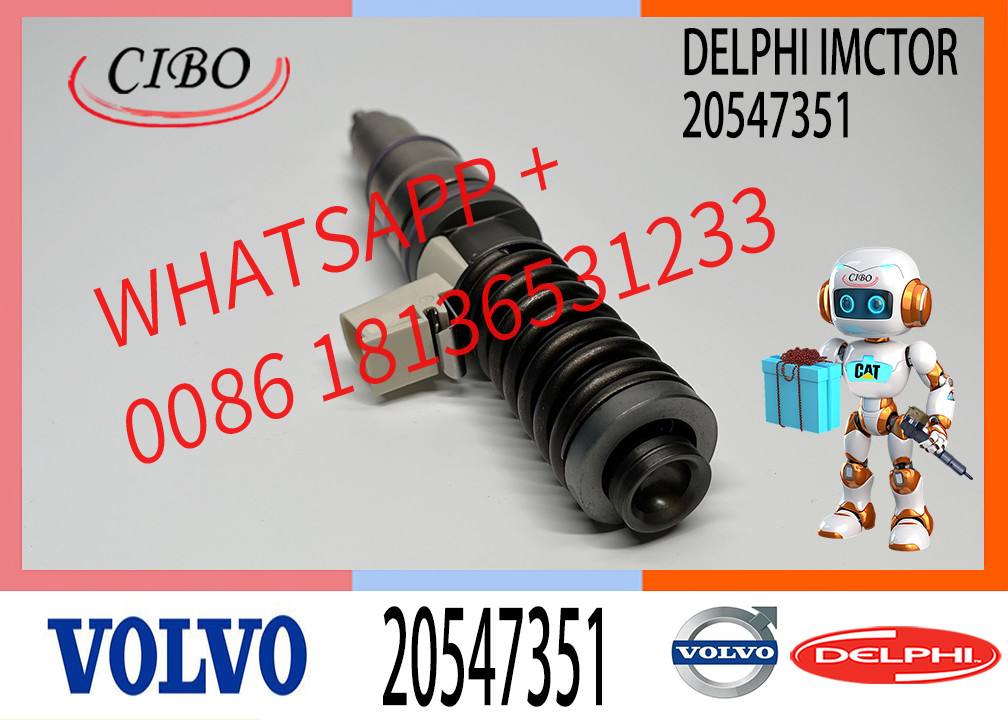 20547351 20708597 20747787 Injector 20702362 Mp7 MP8 Truck Parts Injector De Motor Mp8 21340611