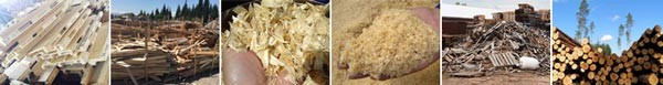 Compressed Sawdust Recycling Wood Block Making Machine