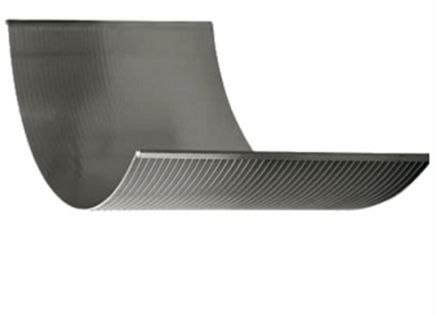 CE Certified OD 508mm Curved Johnson Wedge Wire Screen For Coal