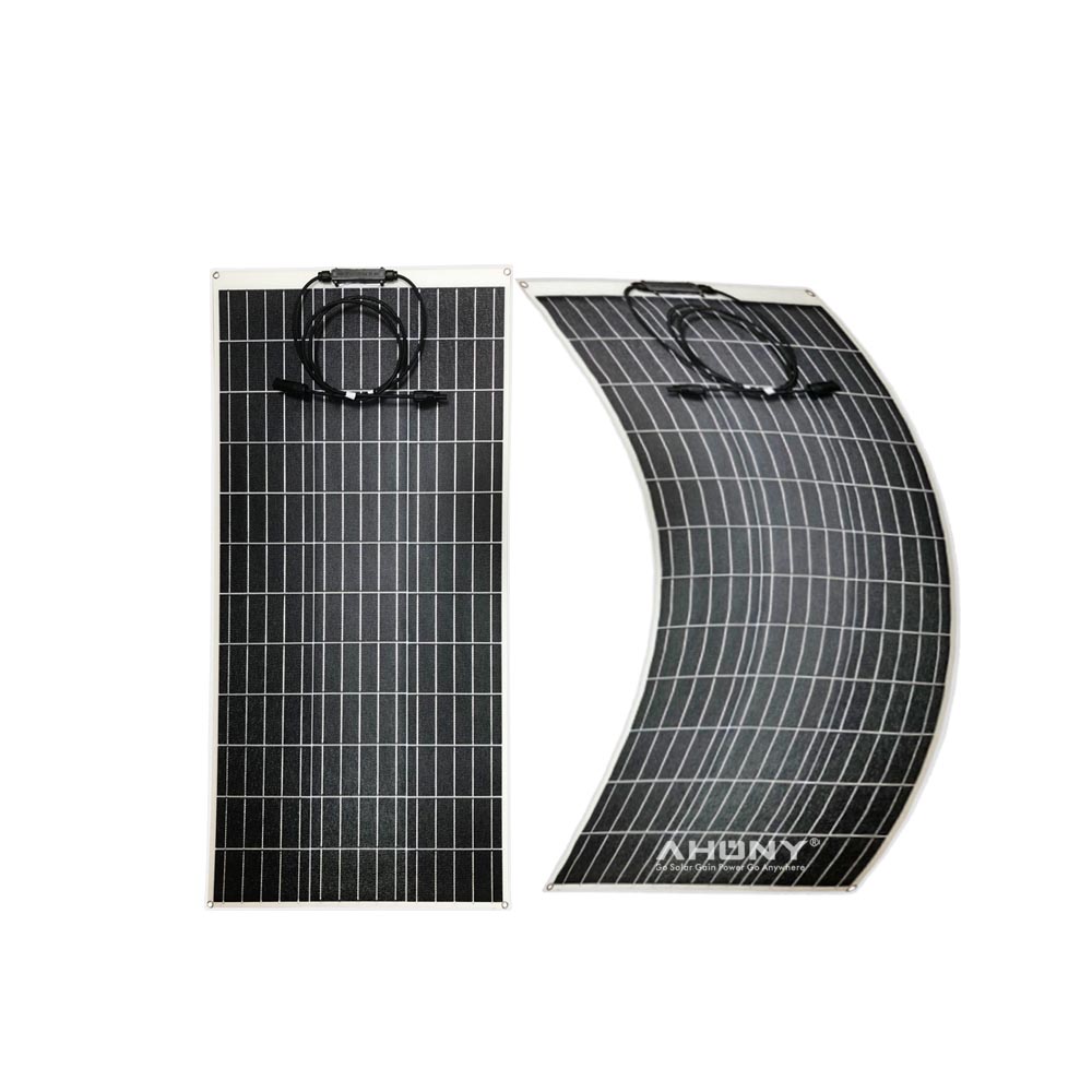 12V Bendable Mono Solar Panel Off Grid RV 100 Watt Semi Flexible Solar Panel