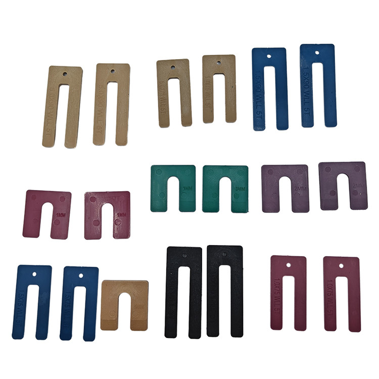 Customized Good Quality U Shape Plastic Packer Shim For Window Floor And Door