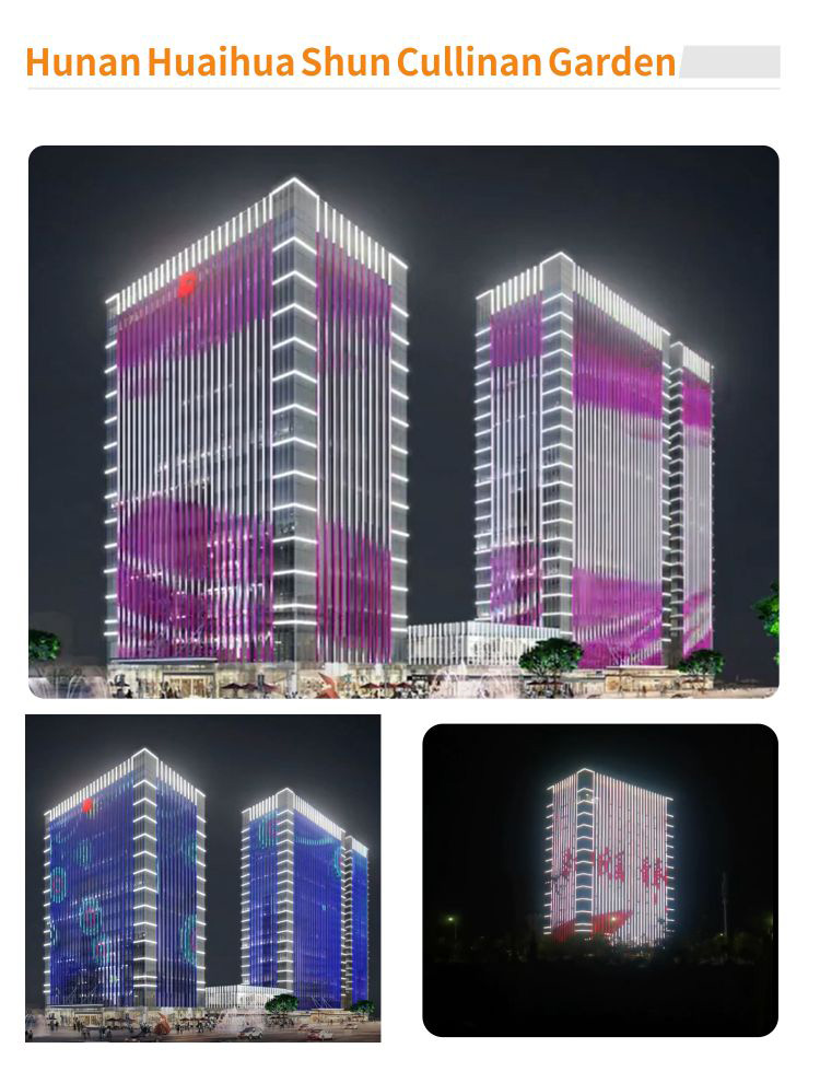 Landscape RGBW LED Point Light For LED Linear Wall Street Building Lighting CE ROHS FCC Certifie
