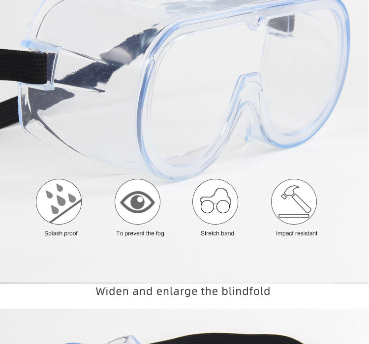 Anti Fog Virus Protective Safety Goggles Surgical Against Liquid Splash Shield