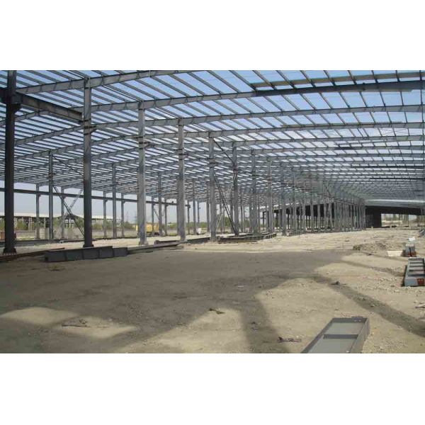 Modular Light Steel Frame Building Material Plant Warehouse