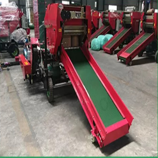 DH 5652 Round Bale Wrapping Machine 6t/ H 15hp Diesel Engine For Hay