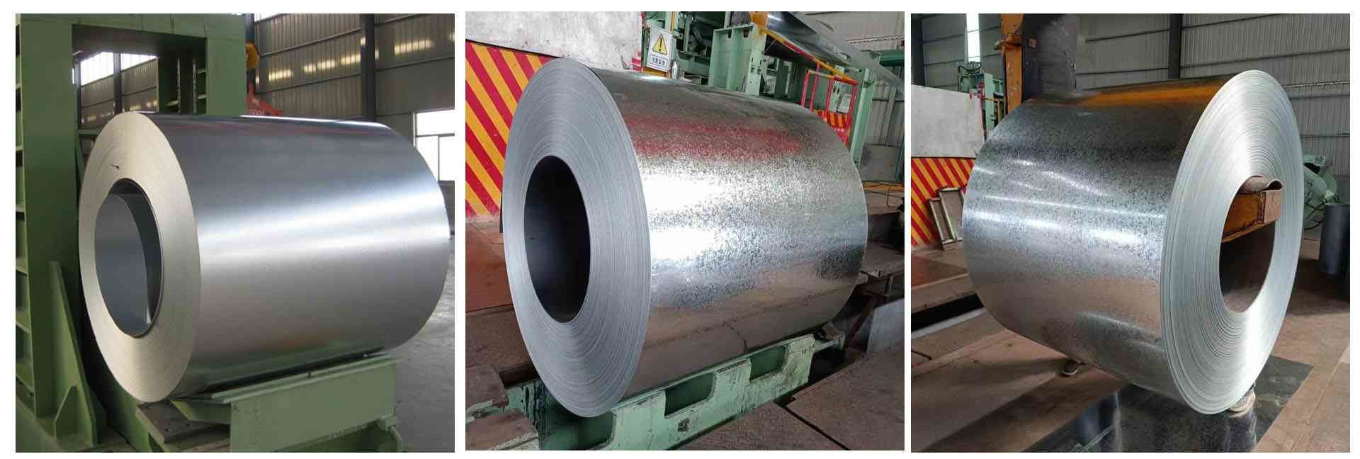 Dx51d / Dx52d / Dx53d Cold Rolled Carbon Steel Coil Soft Material Galvanized Coil