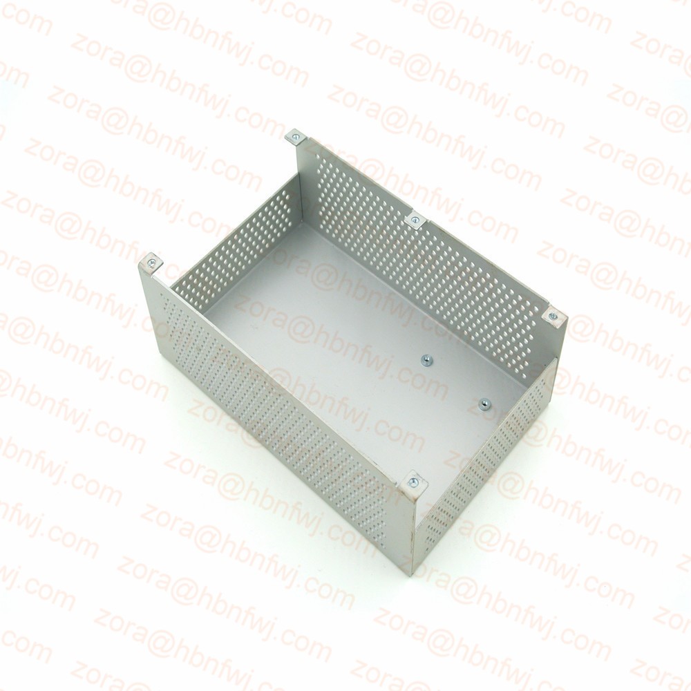 Aluminum Sheet Metal Laser Cutting Bending Custom Fabrication Service with Anodizing
