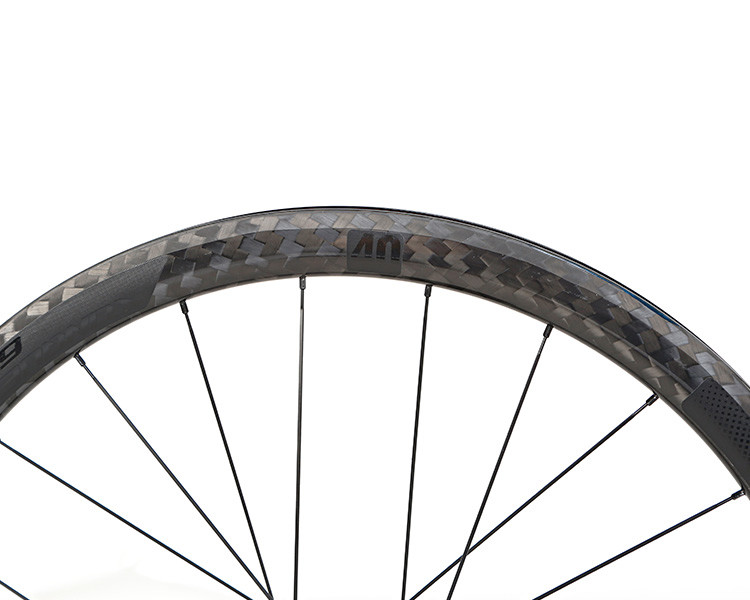 700x25C Carbon Road Bike Wheelset , 40mm Carbon Wheelset For Bicycle