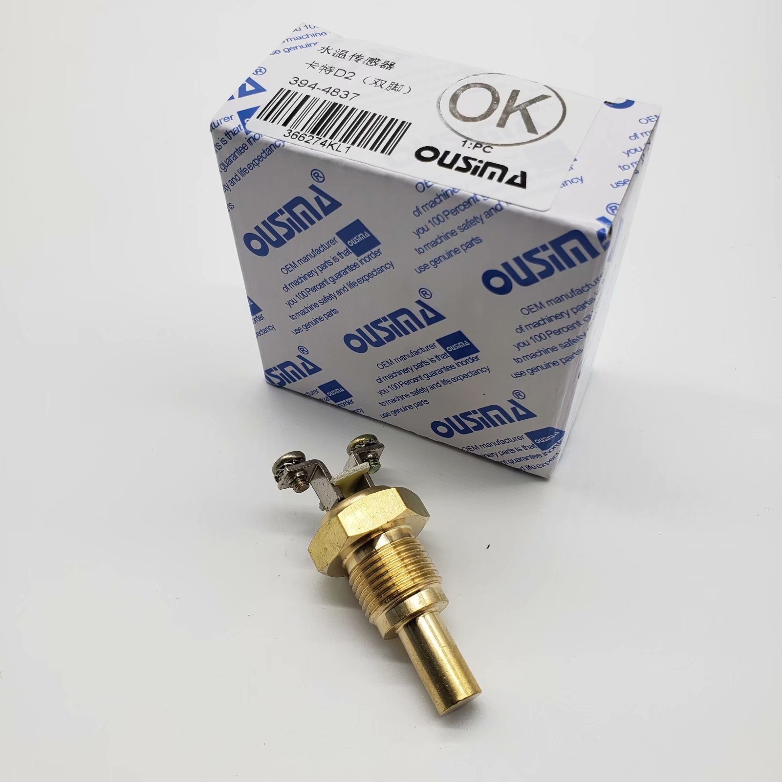 OUSIMA Coolant Temperature Sensor 394-4837 For 312D2 313D2 320D2
