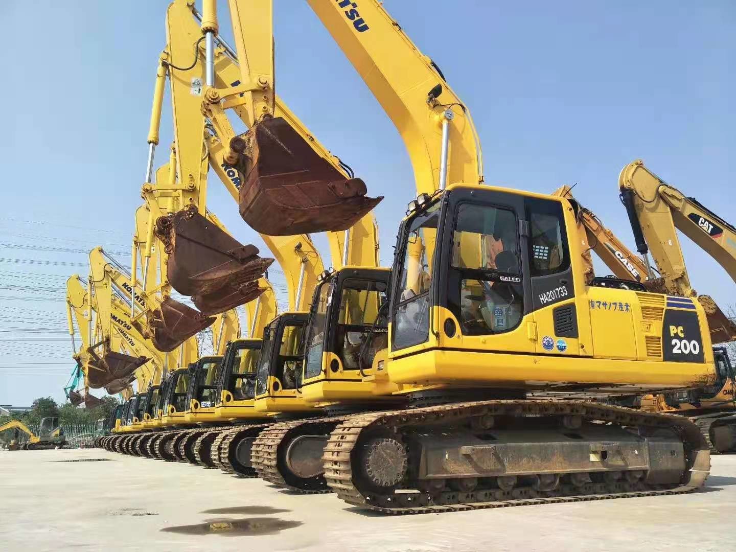 0.97m3 Bucket PW160-7 16 Ton Used Komatsu Excavator