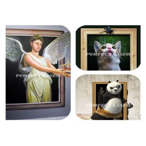 Speed Adjustable Wall Sticker Machine High Precision Wireless Touching Screen
