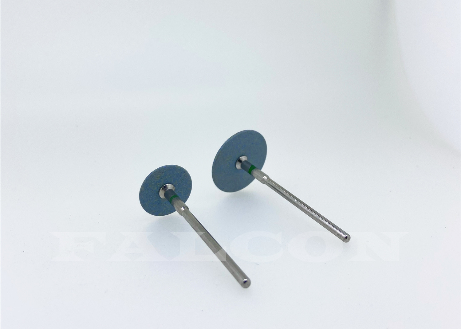 Green Mounted Sintered Diamond Disc Polisher Knife Edge Bur 16mm Diameter