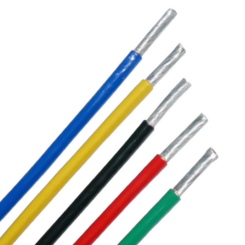 Conductor Material Tinned Copper 4 16 20 24 AWG High Temperature Heat Resistant Solid Copper Wire
