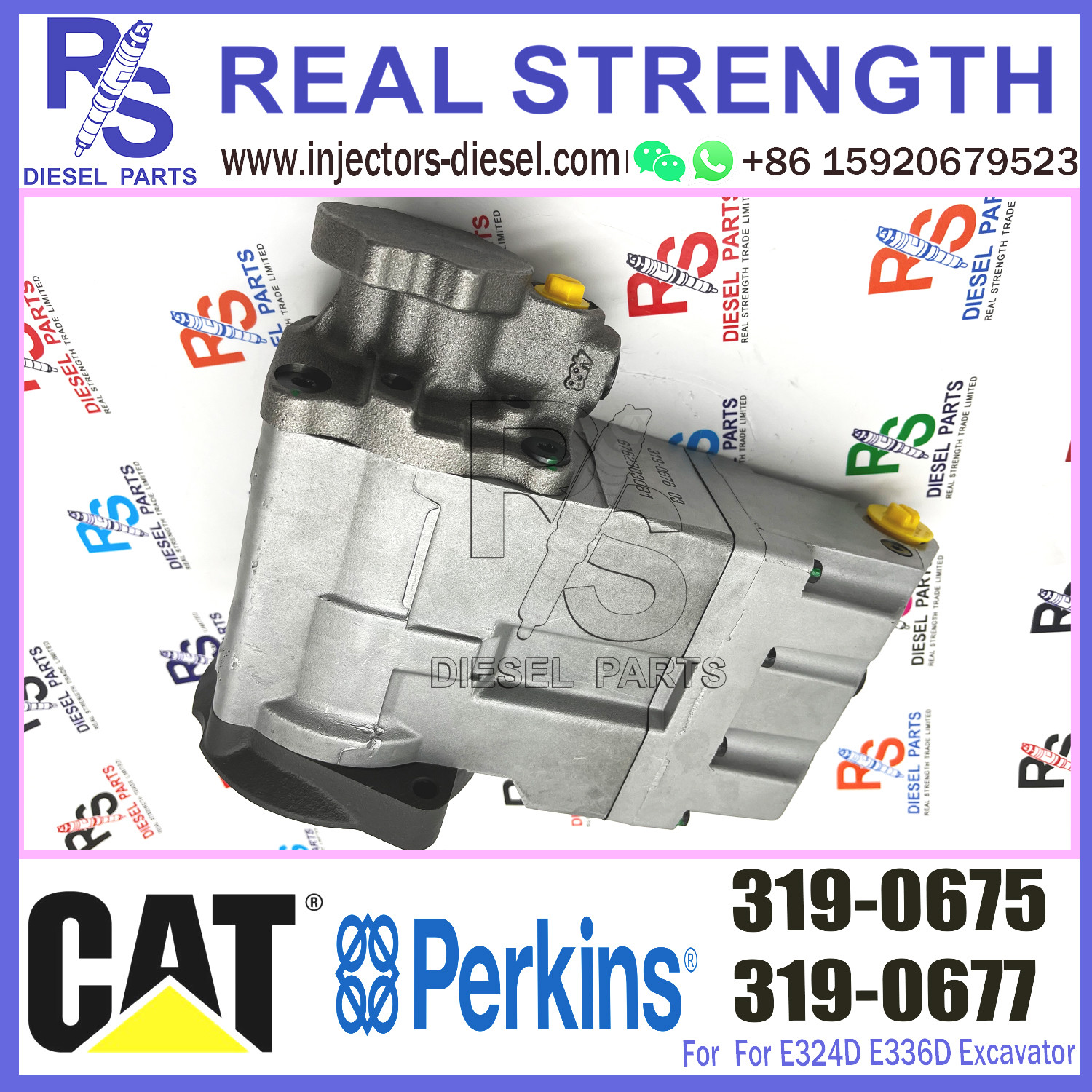 C7 C9 Cummins Fuel Injection Pump 10R-8900 319-0607 319-0678 319-0677 319-0676