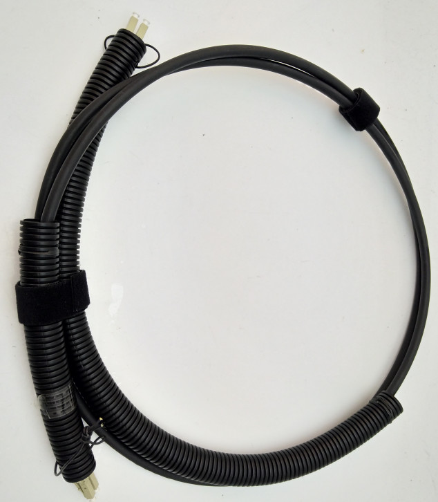 Duplex Single Mode 3.0mm Armored Optical Patch Cord G657b3