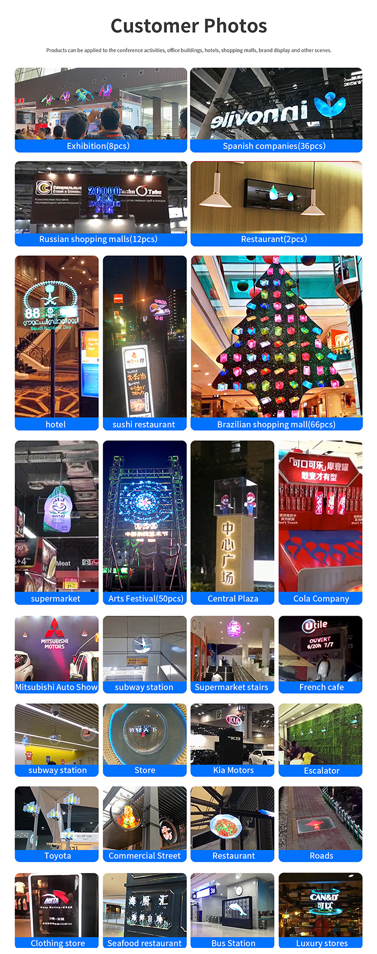 Stand Out from the Crowd 3d Floating Holograms led fan for Unique Advertising Displays