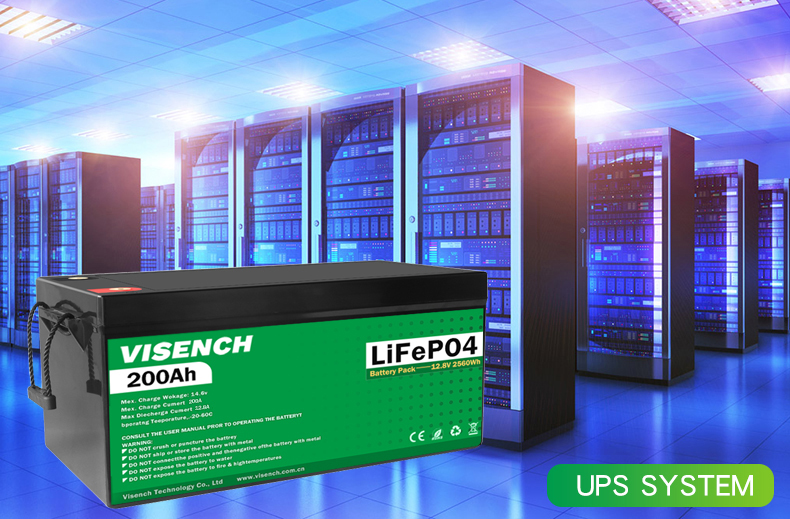Visench Direct factory 48v battery 200Ah Deep 6000 Cycles Solar Lifepo4 Rechargeable Li-Ion Energy Storage Battery