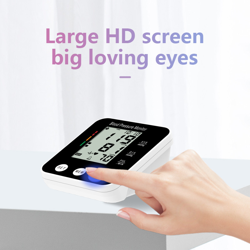Wireless BP Machine Meter Blood Pressure Device 84*73mm 2*99 Records