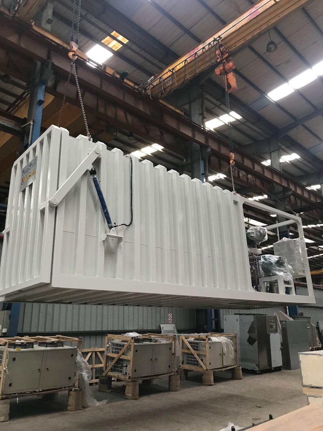 2 Pallets R404A 39KW Vacuum Cooling Machine Compressor