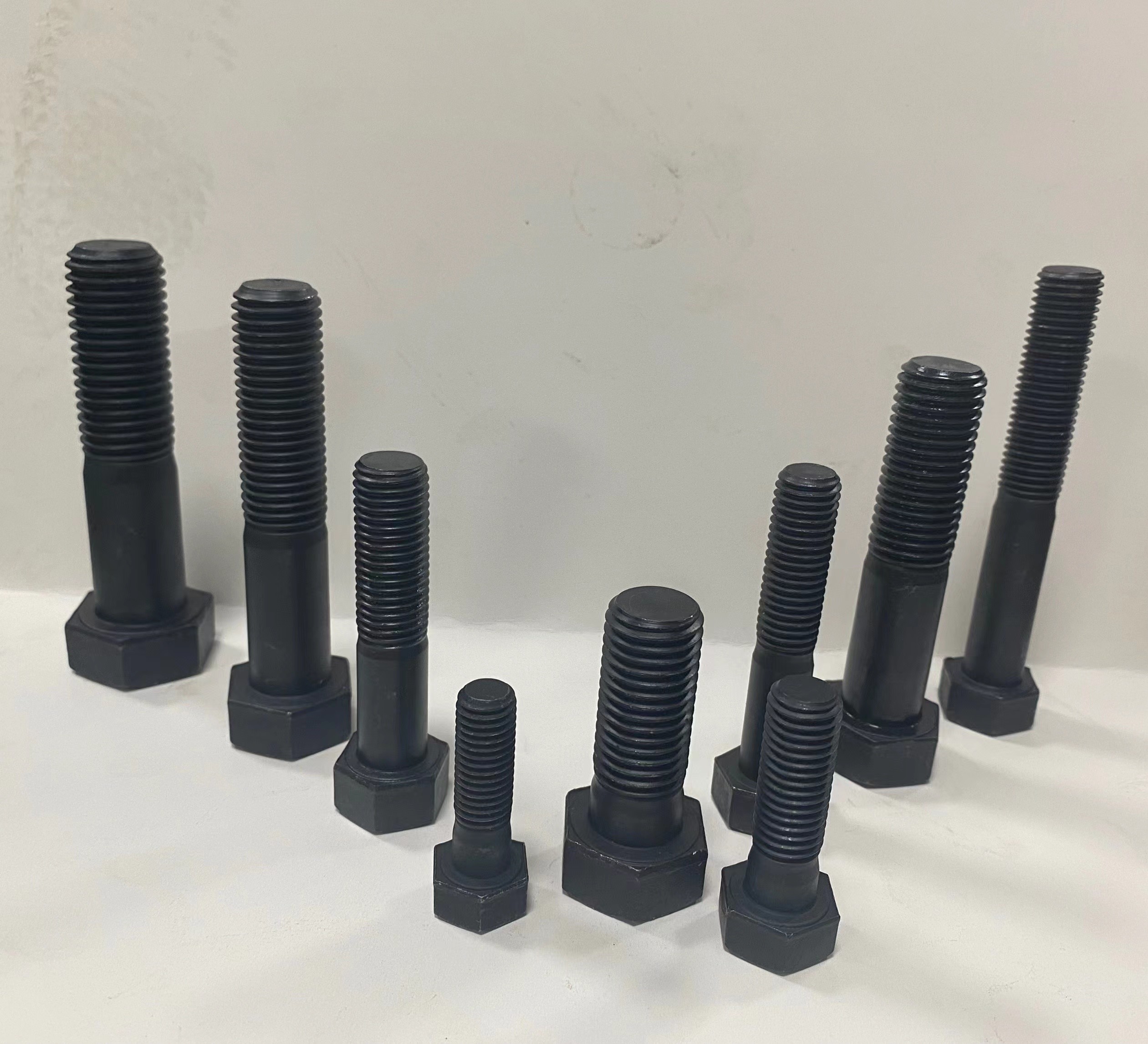 12*40 Excavator Dozer Track Bolts Carbon Steel New Condition