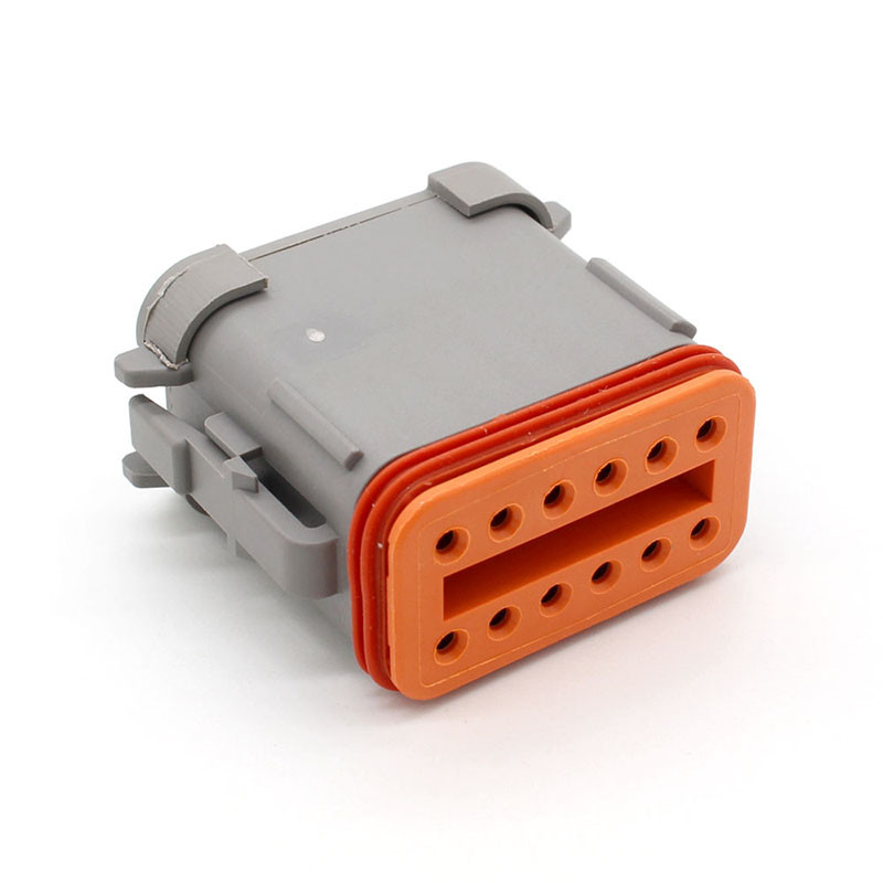 DT06-12SA-E003 12 Way Deutsch Automotive Connectors TE Female Receptacle Connectors