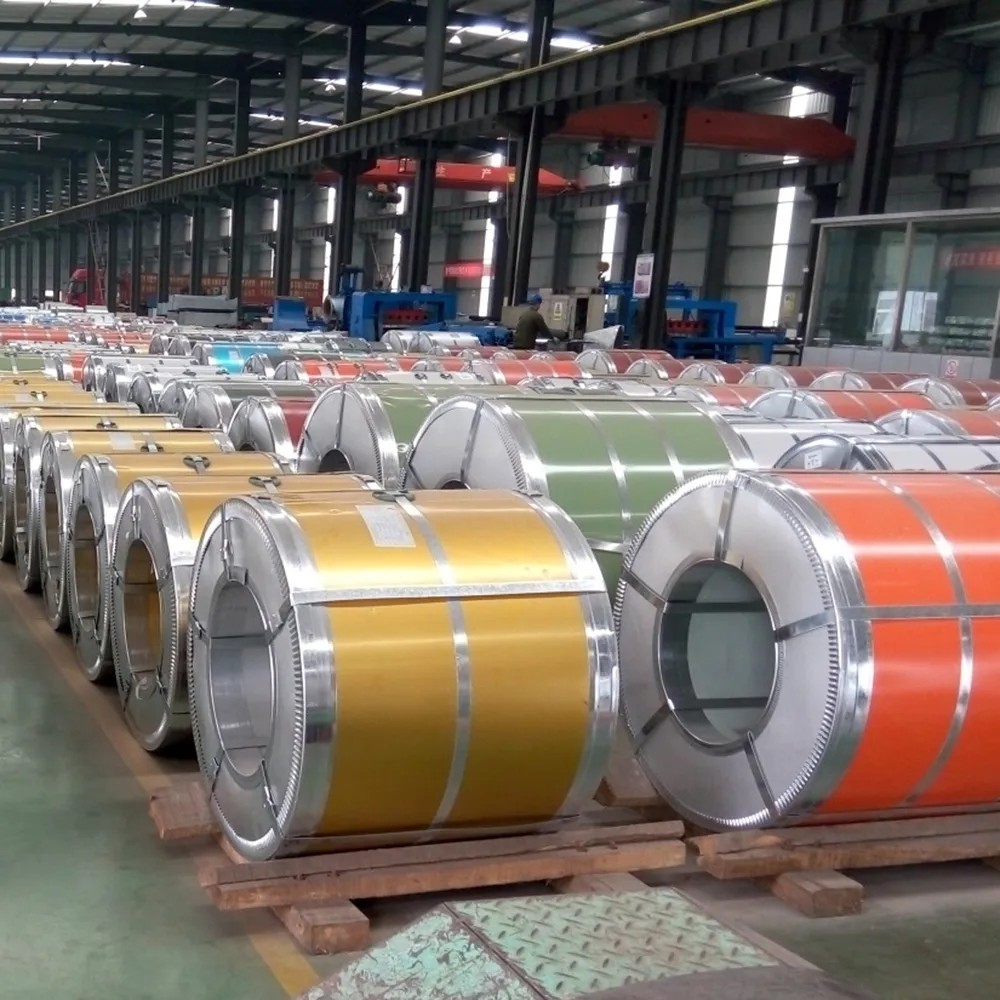 300mm PPGI Steel Coil Q235 SS400 Electro Galvanizing 600 G / M2