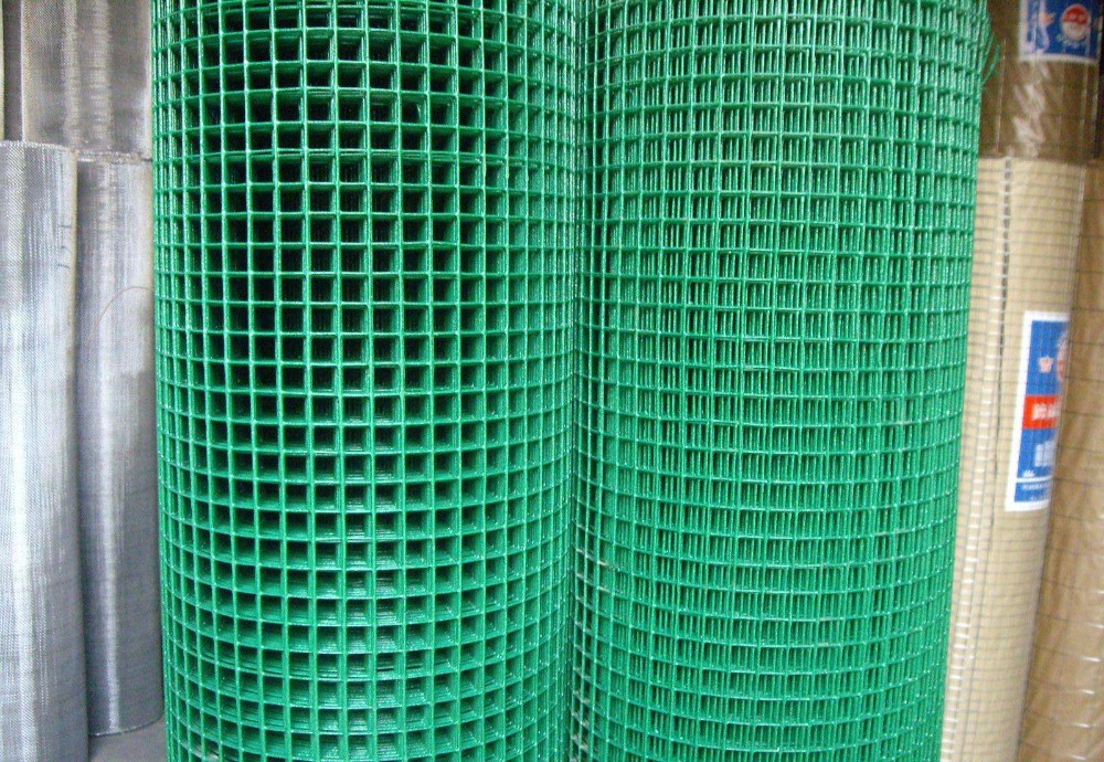 2m Height PVC Coated Welded Wire Mesh for Fence Plant(Guangzhou Factory)