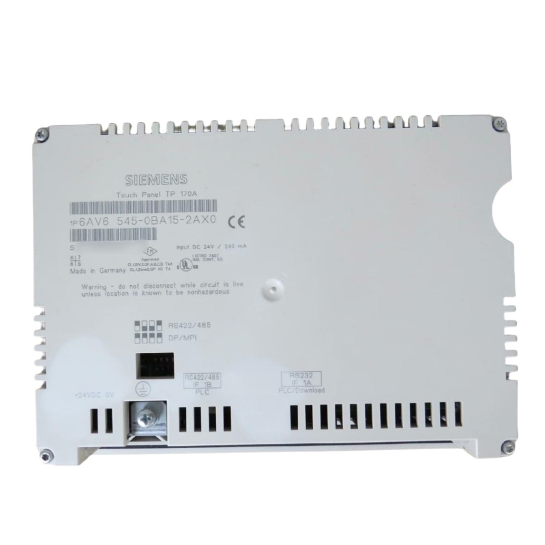 SIEMENS SIMATIC HMI 6AV6545-0AH10-0AX0 MP270 6 TFT Touch