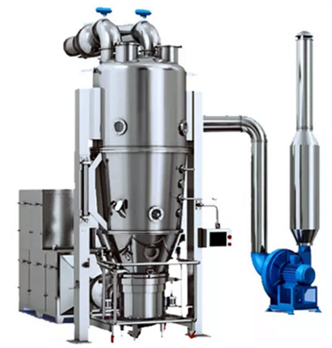 11kw Fan Power Fluidized Bed Dryer for High Yield 99 and 99% Yield
