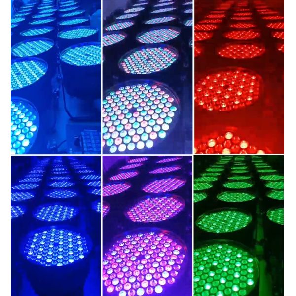 NEBULA 120*3W LED RGBW DMX Wash ParCan Washer Stage Lighting Par Light