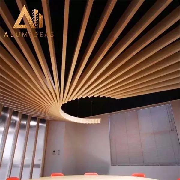 Linear Metal Strip Ceiling