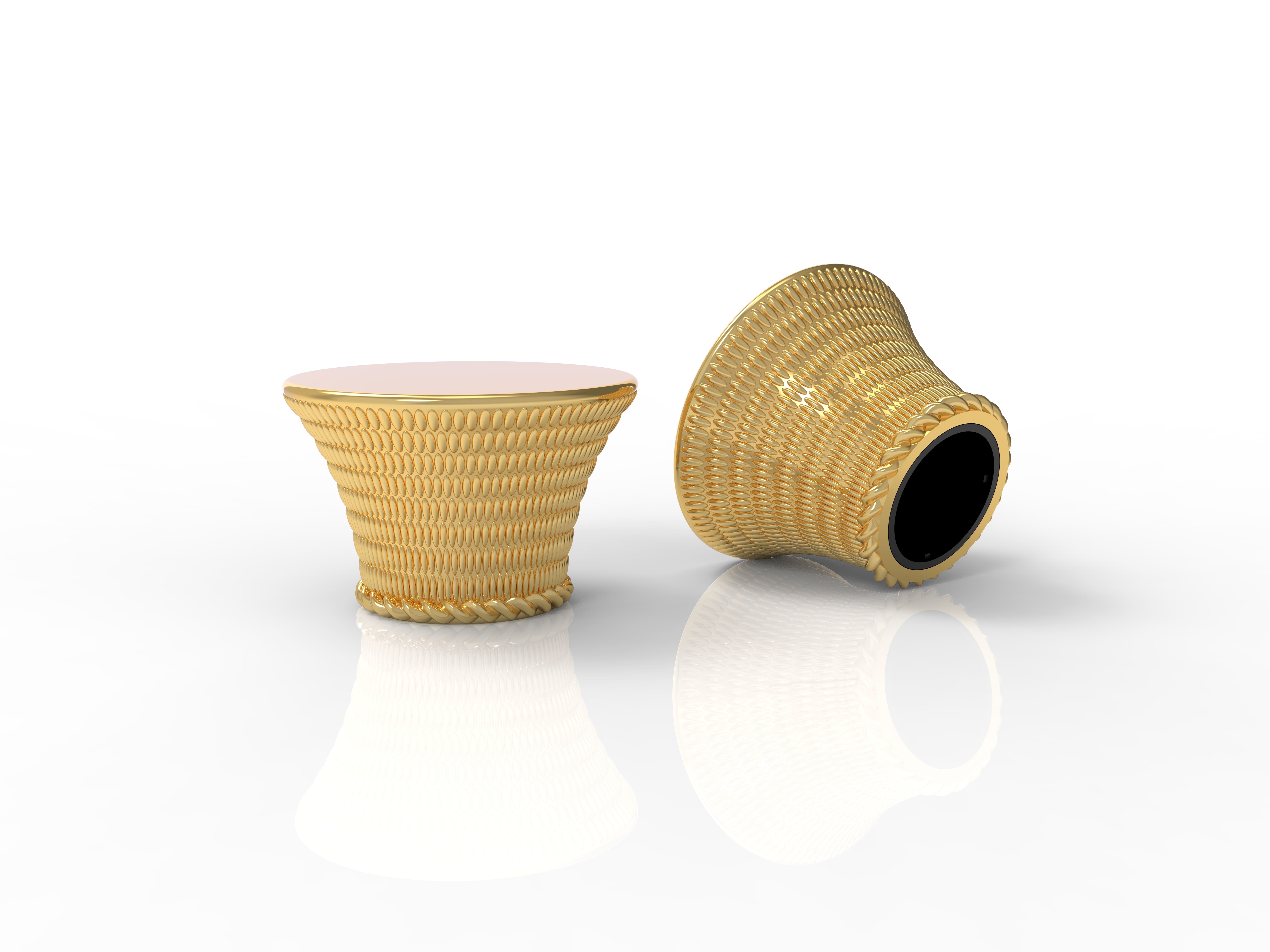 Durable Elegant Zamak Perfume Caps For Enhancing Fragrance Presentation