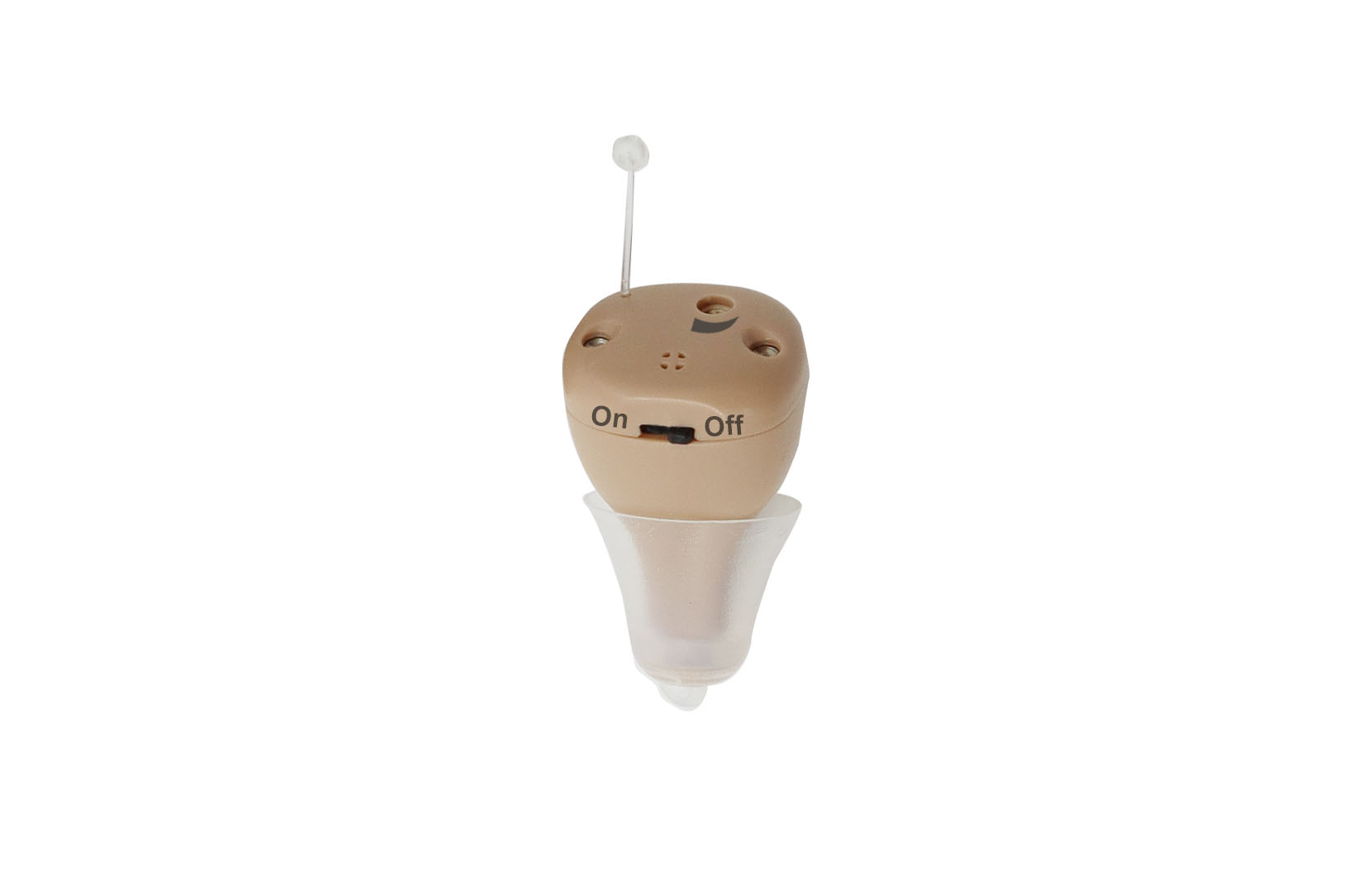 Invisible CIC Hearing Aids With Bluetooth Red Blue Audifonos