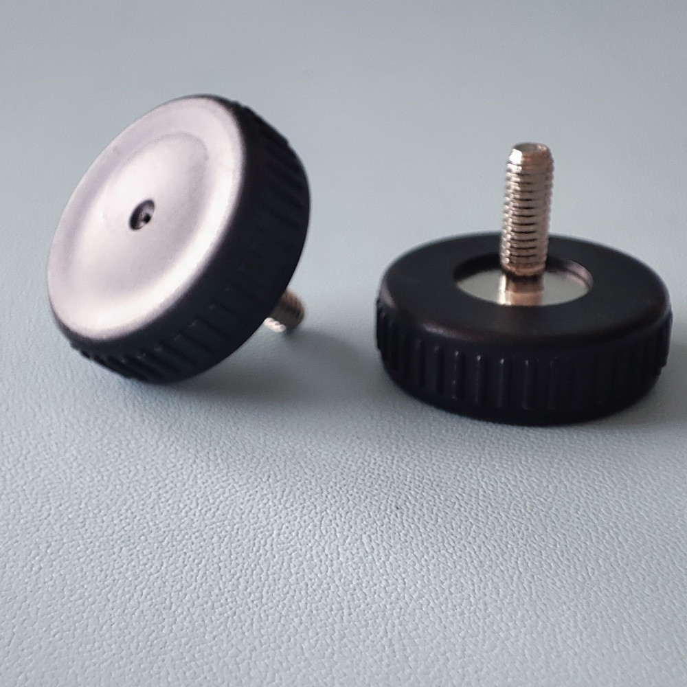 M4x12mm Flat Head Thumb Screw Knurled Hand Tighten Hand Spin Screw