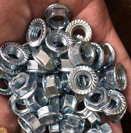 Avaiable Sample M20 M16 Din6923 Direct Fastener Carbon Stainless Steel Hex Flange Nut