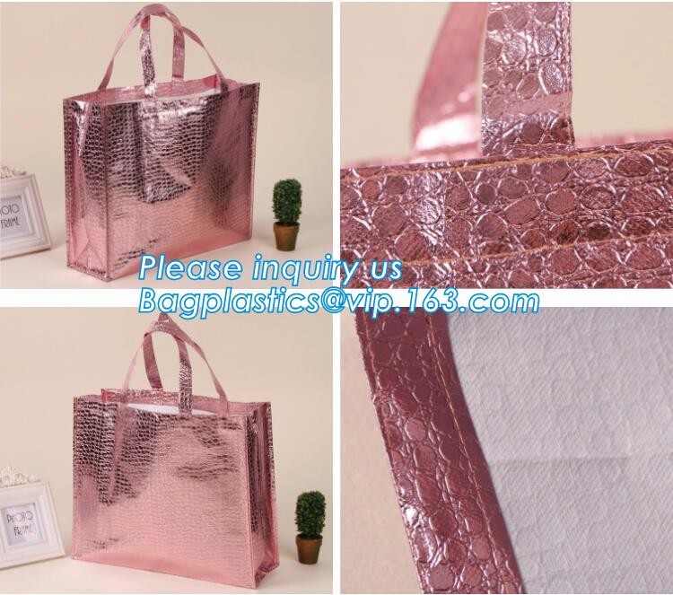 non-woven promotional shopping bag ultrasonic non woven bag, Custom printed tote non woven bag shopping shoulder bag pri