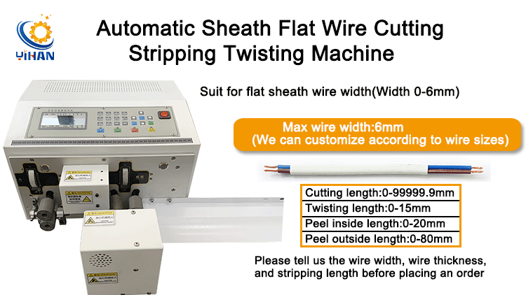 Fully Automatic Computer Wire Stripping Cutting Machine for YH-800-NH06 Sheath Wire