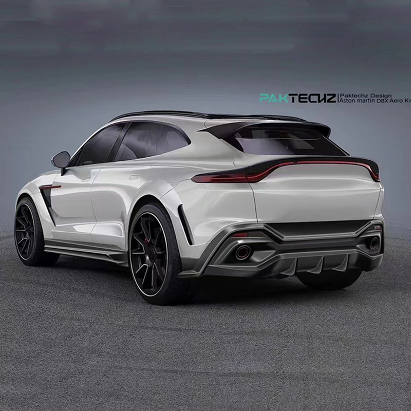 Auto Parts Dbx Body Kit Grey Front Lip Splitter Customized Hood Top Wing