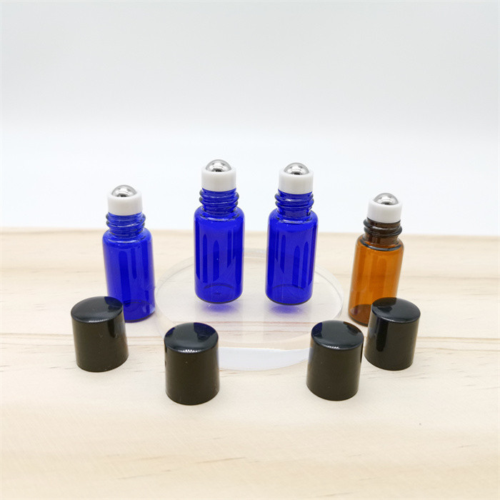 10ml Glass Essential Oil Roller Bottles Oem Odm Screen Printing