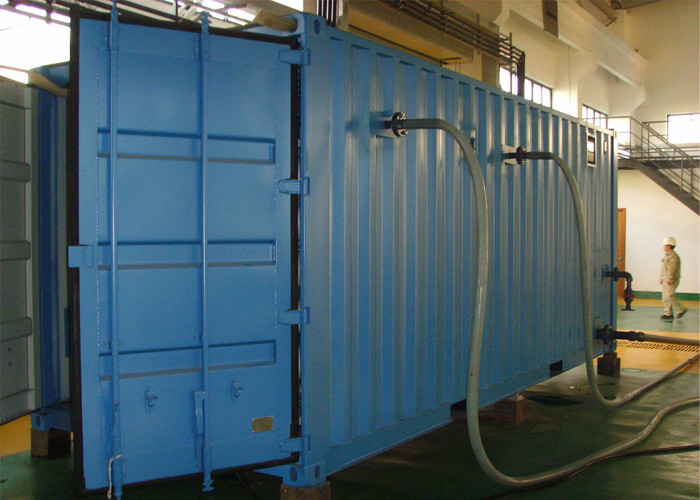 Mobile Seawater RO Plant in container for potable water , RO water treatment