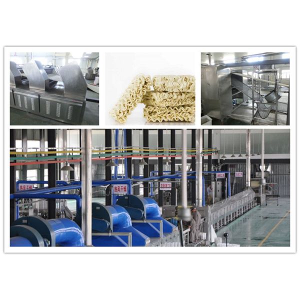 Automatic Instant Noodle Making Machine , Noodles Plant Machine 12 Months Warranty