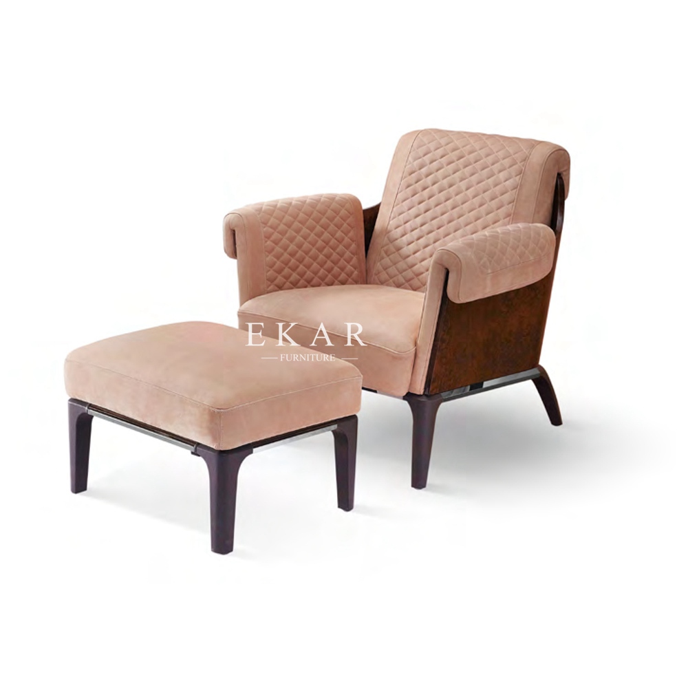 Modern Fabric Upholstered Leisure Chair W001SF11A