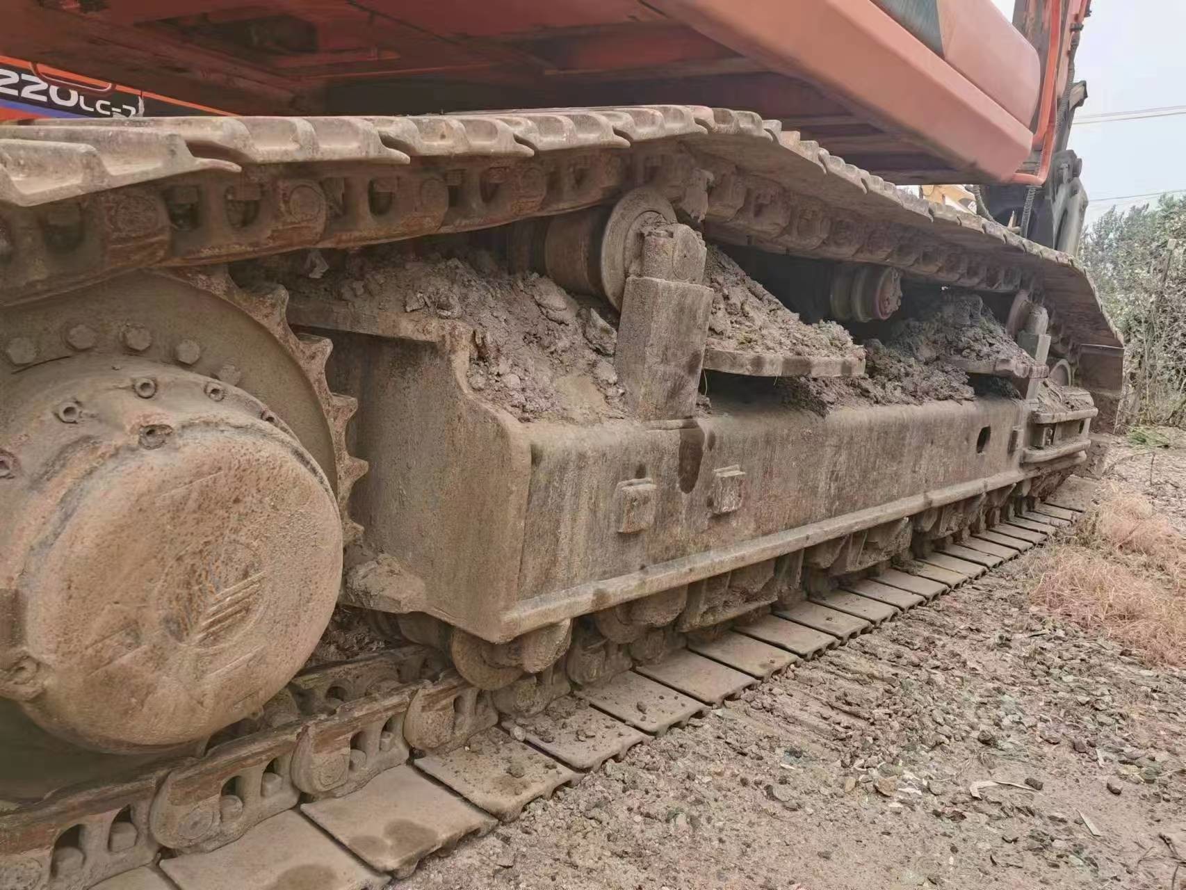 Used Doosan DH500 excavator, discounted price, from China