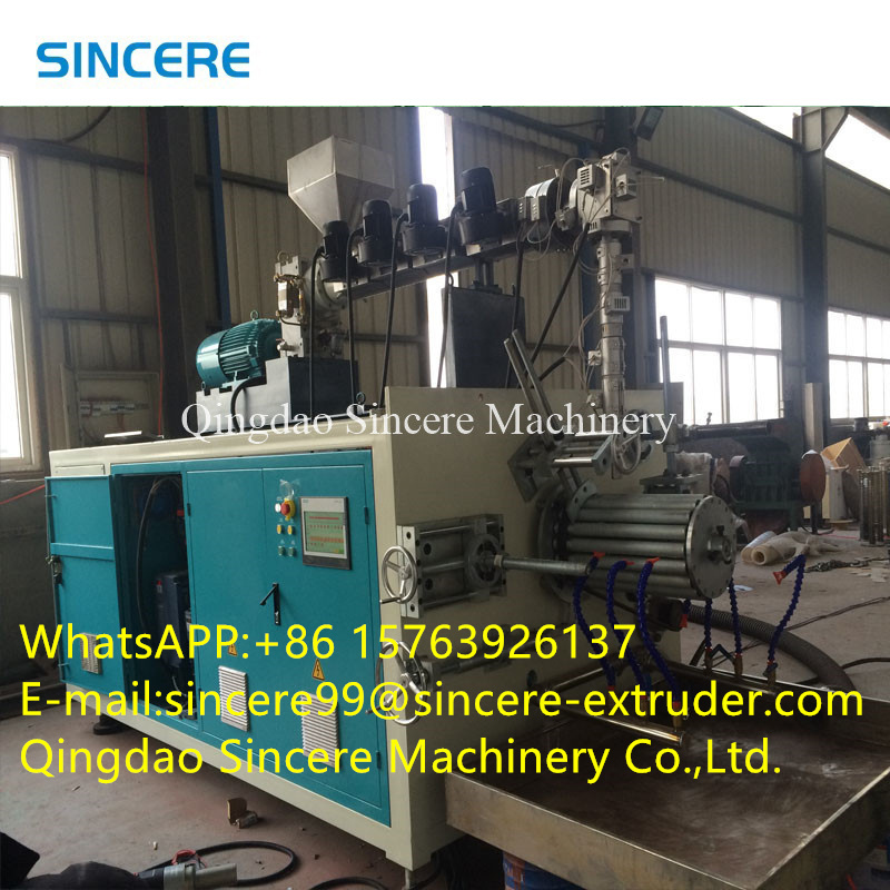 OEM CPVC Spiral Corrugated Pipe Extrusion Line Making Machine