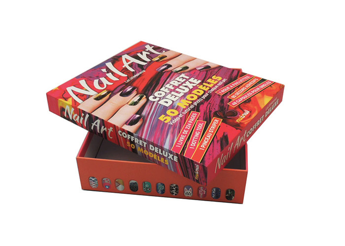 Custom Logo Lid Base Cardboard Gift Boxes With Lids Rigid Paper Material Full Color